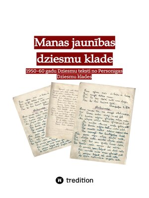 cover image of Manas jaunības dziesmu klade